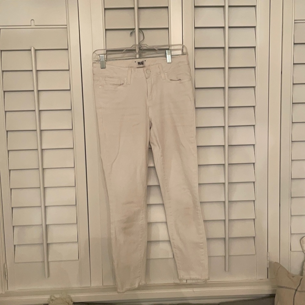white jeans